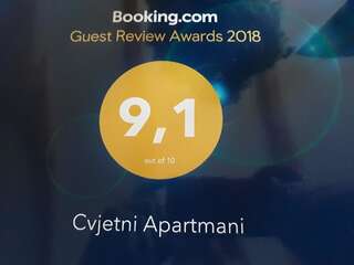 Апартаменты Cvjetni Apartmani Цетине Апартаменты-13